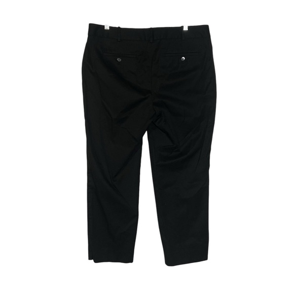 Talbots Signature Straight Leg Pants Black Size 12 Office Career - Picture 2 of 8